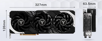 Tarjeta Gráfica para Juegos GeForce RTX 4070 Ti de 12 GB G6X de 192 Bits y 16 Pines, de Segunda Mano, Usada, Nueva