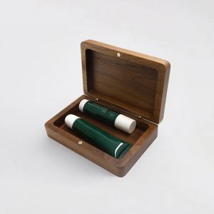 Wooden Handicraft <b>Box</b> Rectangular Walnut Hinged Storage <b>Box</b> for Keys Lipstick <b>Cards</b> - Product Image 1