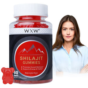 OEM/ODM Shilajit Gummies Fulvic Acid + Ashwagandha pesanan jumlah besar gratis desain suplemen kesehatan - Product Image 1