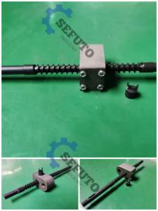 Vite di inversione della vite di avvolgimento per l'avvolgimento di stampa 3D filamento 8mm 100mm diametro vite alternativo - Product Image 2