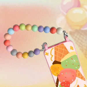 Cho <span class=keywords><strong>iPhone</strong></span> 16 Pro Max dây đeo điện thoại trường hợp in <span class=keywords><strong>Ice</strong></span> <span class=keywords><strong>Cream</strong></span> mềm Gel chống sốc điện thoại Bìa trường hợp - Product Image 3