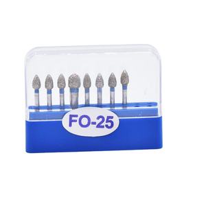 GLIN durevole frese dentali multistrato ad alta velocità FG frese diamantate lucidante per manipolo materiale dentale clinica - Product Image 1