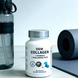 Comprimés de collagène en peptides à marque privée OEM, acide hyaluronique, vitamine C, antioxydant, complément naturel amincissant et bien-être pour adultes - Product Image 5