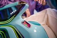 Vente directe d'usine, modification de voiture en cuir Napa et plastique avec massage et appui-tête confortable pour Benz VITO