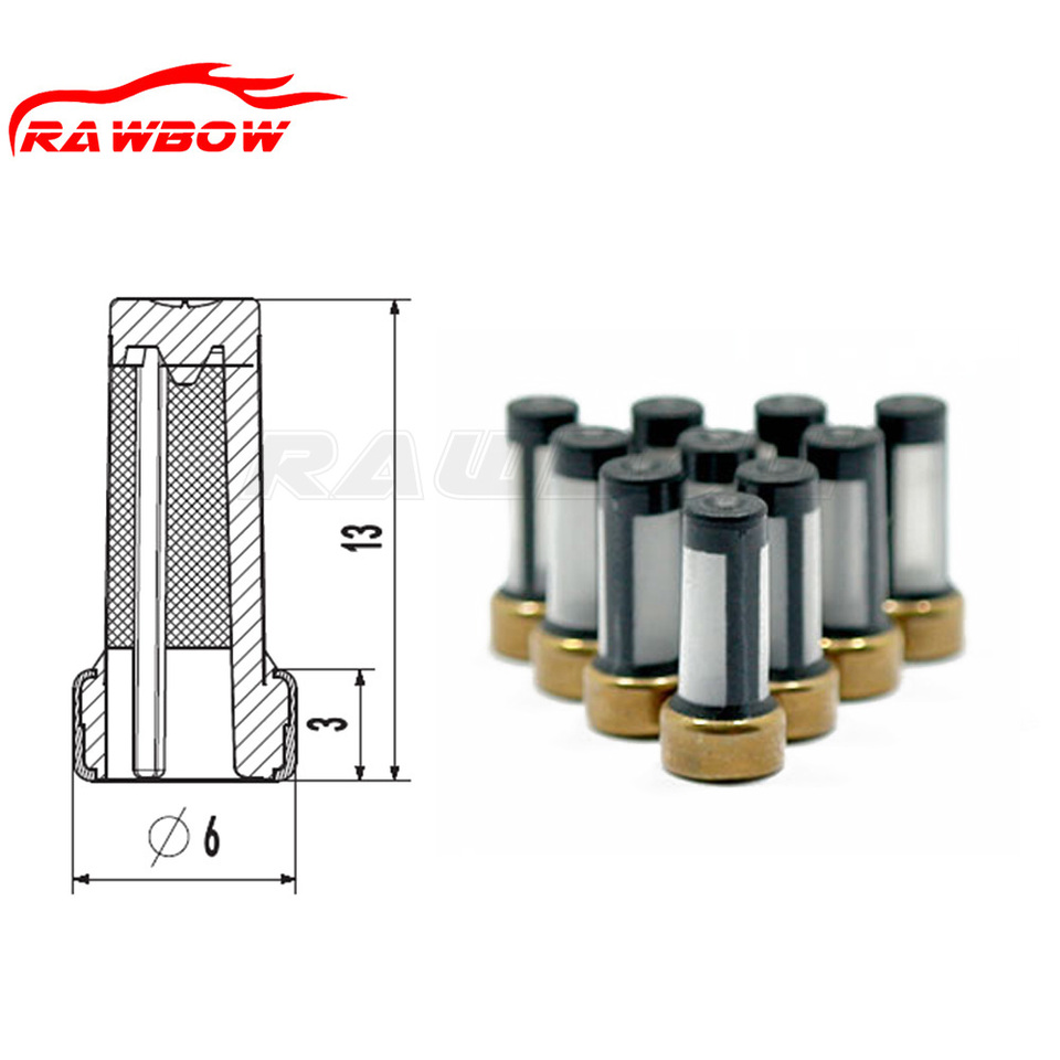 11005 Fuel Injector Kit Micro Filter Size 6*3*13mm