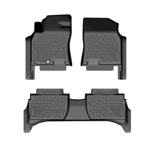 Strength Factory New Product Launch High Quality 5D Design Waterproof TPE Non-Skid 3.5mm Thick 3-Piece Car Floor Liner for BAIC - Product Image 1