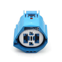 7283-8497-90 Haidie Connecteur étanche composite femelle à 4 broches pour ventilateur de radiateur