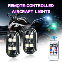 Incarnation Cass Décoration de voiture transparente, Lampe d'ambiance LED sans fil à effet lumineux, 8 couleurs, Lumière d'avertissement pour
