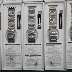 For Luxury Sport 22mm Beaded Breathable Smart Watch <strong>Bands</strong> For Titanium For Watch - Product Image 4