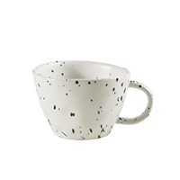 Mug en porcelaine au design classique et de grande valeur, effet éclaboussures d'encre, 201-300 ml, étanche pour café, lait, compatible micro-ondes et lave-vaisselle, idéal pour la rentrée scolaire