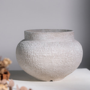 Jarrones de cerámica de gama alta de estilo europeo, tarros de loza de fuego Art <span class=keywords><strong>Deco</strong></span> simples para boda, adornos de ambiente festivo secos - Product Image 4