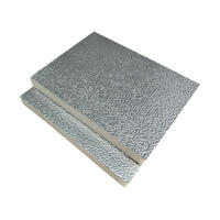 Panneau de conduit PIR 10x40mm, panneau de mousse PIR rigide pré-isolé, ignifuge, isolation thermique pour plafond, conduits pour système HVAC