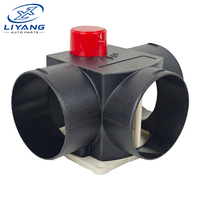 Conector de Válvula en T de 75mm para Ducto de Aire, para Calefacción Diésel Webasto Eberspacher, Autocaravanas, Camiones, Furgonetas