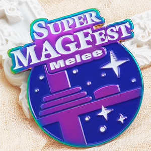 特注ファッション工場サンプルソフトエナメルピンブローチニッケルメッキブルーメタルギフトラペルピンカスタム - Product Image 5