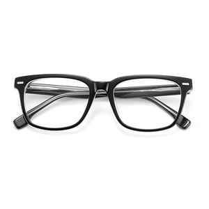 Lunettes de vue unisexes surdimensionnées Danyang 88017, verres acryliques anti-UV, design hexagonal - Product Image 3