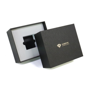Custom Logo <b>Square</b> Box Lid And Base For Men Black Wooden Display Watch Box Luxury Packaging High End Quality - Product Image 2