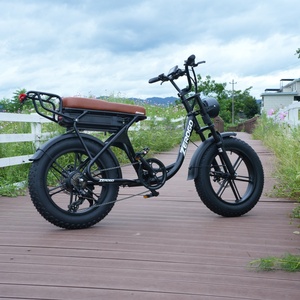 Zerogo 2025 V3 Bicicleta Eléctrica de Montaña de Estilo Retro con Doble Motor y Doble Batería de 48v 15ah, Suspensión Completa, 250w, Precio de Fábrica, Color V3 Sc - Product Image 6
