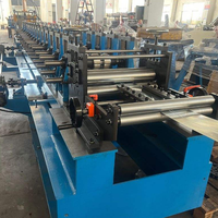 Machine de profilage de rouleaux de cloisons sèches en plâtre avec servomoteur, pour la découpe et le poinçonnage, réglage automatique de la largeur, pour montants et rails CU