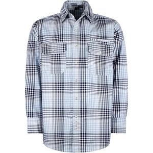 <span class=keywords><strong>เสื้อ</strong></span>ผ้าป้องกันไฟไหม้ FRC Clothing CAT2 Arc Safety Apparel ผ้าฝ้ายทนไฟ 7.5 ออนซ์ แขนเสื้อผ้าฝ้ายทนไฟ ย้อมเส้นด้ายลายสก็อต ป้องกันไฟไหม้ กระดุมยูเรียทนไฟ - Product Image 1