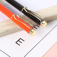 Stylo à bille en métal personnalisé avec logo couleur, cadeau inspirant pour femme, ensemble de stylos pour femme