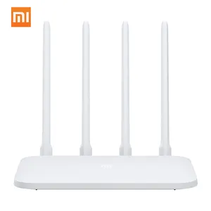 Original Xiaomi Mi WIFI Router 4C 64 RAM 300Mbps 2.4G 802.11 b/g/n 4 Antennas BandワイヤレスRouters WiFi Repeater APP Control
