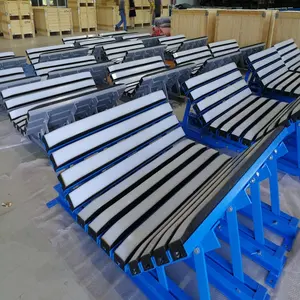 Conveyor Penyangga Tempat Tidur untuk Conveyor Belt Zona Beban dengan Memabukkan Tugas Dibangun Rentang