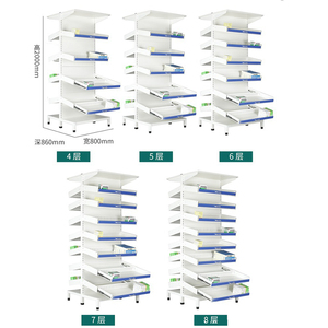 Étagère de présentation de médicaments réglable multicouche personnalisée, en métal, pour <span class=keywords><strong>pharmacie</strong></span>, étagère de rangement pour médicaments occidentaux - Product Image 4
