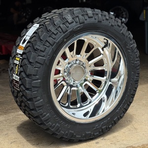 Jantes de camion forgées polies KG1 de type identique 22x12 22x14 24x12 24x14 26x16 28x16 à déport profond pour 4x4 tout-terrain 8x170 8x180 8x6.5 6x5.5 - Product Image 3