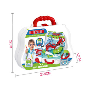 de matériel médical en plastique sac à bandoulière design prétendant jouer jouets à dos médecin ensemble pour <span class=keywords><strong>les</strong></span> enfants - Product Image 3