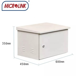 Microlink 4u 6u 9u 12u 19-אינץ 'חיצוני עמיד למים נגד גניבה ארון רשת ארון שרת מארג פלדה - Product Image 2