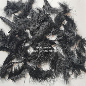 <span class=keywords><strong>Marabou</strong></span> suelto 3-4 "Plumas de pavo blanco Plumas de pluma de sangre de marabú para atar moscas - Product Image 5
