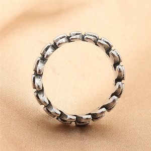 Animal <b>Skull</b> <b>Ring</b> Silver 9.5mm Wide Men's Punk Style Jewelry Gift - Product Image 3