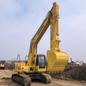 Excavadora Usada Komatsu PC220 de 22 Toneladas con Motor Cummins, Todas las Piezas Incluidas, Bajo Costo, Lista para Trabajar, en Venta - Product Image 4