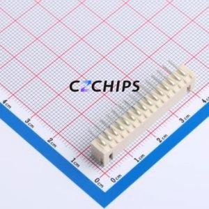 HCZZ0139-15 Wire-to-Board Pin Header Bent Lead Through Hole,P=2.54mm Connector 1x15P 2.5mm Right Angle Insert XH - Product Image 2