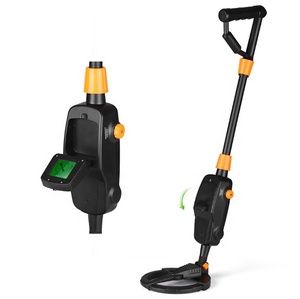 MD1008A 금속 탐지기 Pinpointer 소형 금 보물 성인 아이를 위한 지하 금속 탐지기 추적자 찾는 사람 측정기 - Product Image 4