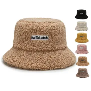 冬のベルベット毛皮バケツ帽子刺繍2013年卸売格安価格