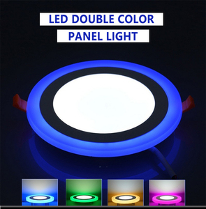 Đôi màu LED Trần bảng điều khiển đèn SMD2835 5 năm bảo hành 12 Wát vuông hốc ánh sáng cho siêu thị trường 3000K 4000K 6500K - Product Image 2