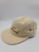 Gorra de Béisbol Deportiva Personalizada de 7 Paneles, de Sarga de Algodón, Sin Estructura, con Logotipo Bordado en 3D, Transpirable, al por Mayor