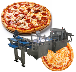 Línea Automática de Formación de Masa de <span class=keywords><strong>Pizza</strong></span> HD |   Máquina Industrial para la Producción de Bases de <span class=keywords><strong>Pizza</strong></span> para Fábricas de Alimentos - Product Image 1