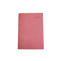 Carnet en lin à couverture rigide format A5 avec impression personnalisée