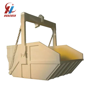 Ventes directes d'usine Benne de bateau à décharge automatique en métal de haute qualité pour le nettoyage sur un chantier - Product Image 1