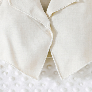 Ensemble deux pièces d'été mignon pour bébés filles, style décontracté, haut court sans manches et jupe imprimée léopard, style actif - Product Image 4