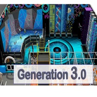 Generation 3.0 Indoor Kinderspiel platz Beliebte Softplay-Geräte zum Verkauf