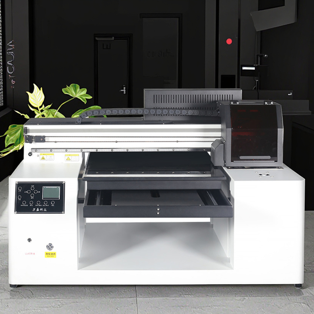 Desktop UV Inkjet Printer for PVC Card Glass Phone Cover Custom Design Print Flatbed UV Printing Equipment High Speed UV Printer