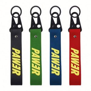 High Quality Luxury 2D Soft Pvc Keychain Silicone Wristlet <b>Key</b> Chain Logo Keyring Metal Promotional 3D Rubber <b>Custom</b> Keychain - Product Image 6