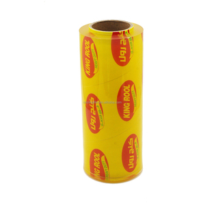 ฟิล์มพลาสติกใส PVC สำหรับห่อหุ้ม ขนาด 10 ไมครอน x 1500 เมตร และ 2500 เมตร x 11 ไมครอน แบบม้วนจัมโบ้ เกรดสำหรับอาหาร ฟิล์มยืดห่อหุ้มอาหาร ขนาด 10/11 ไมครอน - Product Image 5