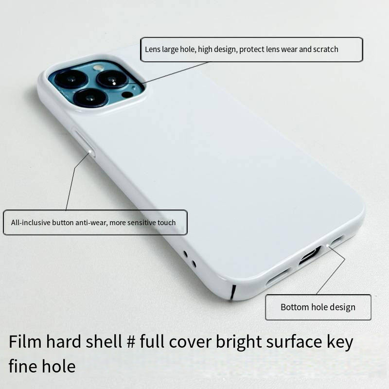 half pack frosted large hole-White