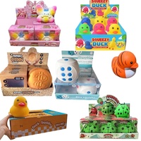 Jouet Squishy Animal de Simulation Mignon Dessin Animé Anti-Stress Créatif Amusant Cadeau de Bureau