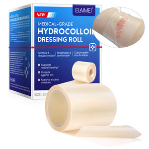 ELAIMEI Wound Care Hydrocolloid Dressing Roll Flexible Waterproof Extra Large Hydrocolloid <strong>Patch</strong> <strong>Bandages</strong> with Self-Adhesive - Product Image 1