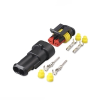 Connecteur Électrique Étanche 6 Broches pour Automobile, Super Scellé, Prise Femelle, Xénon HID, Personnalisé PC 12V 2A